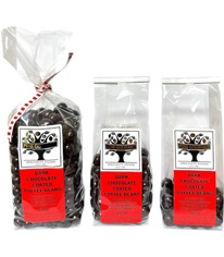 Dark Chocolate Coffee Beans